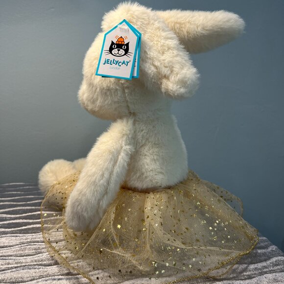 RARE Jellycat Large Glistening Belle Bunny BNWT - Picture 5 of 6